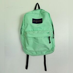JanSport SuperBreak One Backpack - Lightweight School Bookbag, Mint Chip